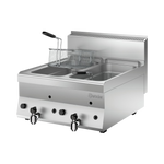 Bartscher Gas-Fritteuse 650, 2x8L, TG Doppelfritteuse