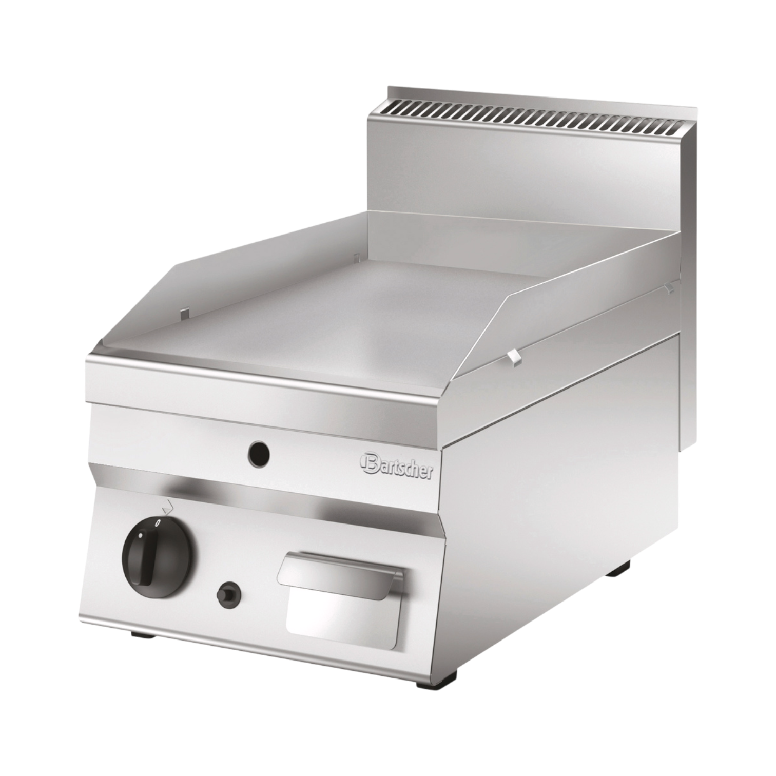 Bartscher Gas Griddleplatte 650 400G-G, glatt, Grillplatte