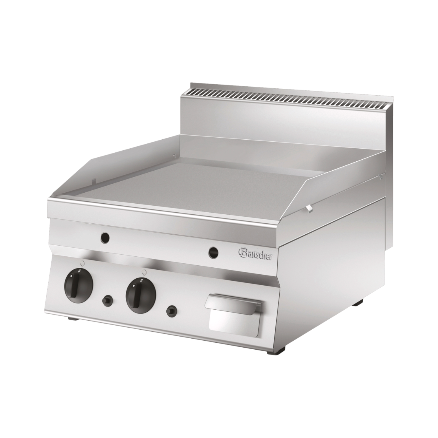 Bartscher Gas Griddleplatte 650 600G-G, glatt, Grillplatte