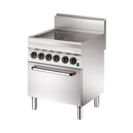 Bartscher Elektroherd 650, B700, 4 Felder mit Backofen, EBO