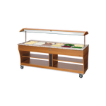 Bartscher Buffetwagen, warm, 6x 1/1 GN