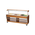 Bartscher Buffetwagen, warm, 6x 1/1 GN
