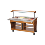 Bartscher Buffetwagen, warm, 4x 1/1GN