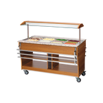 Bartscher Buffetwagen, warm, 4x 1/1GN