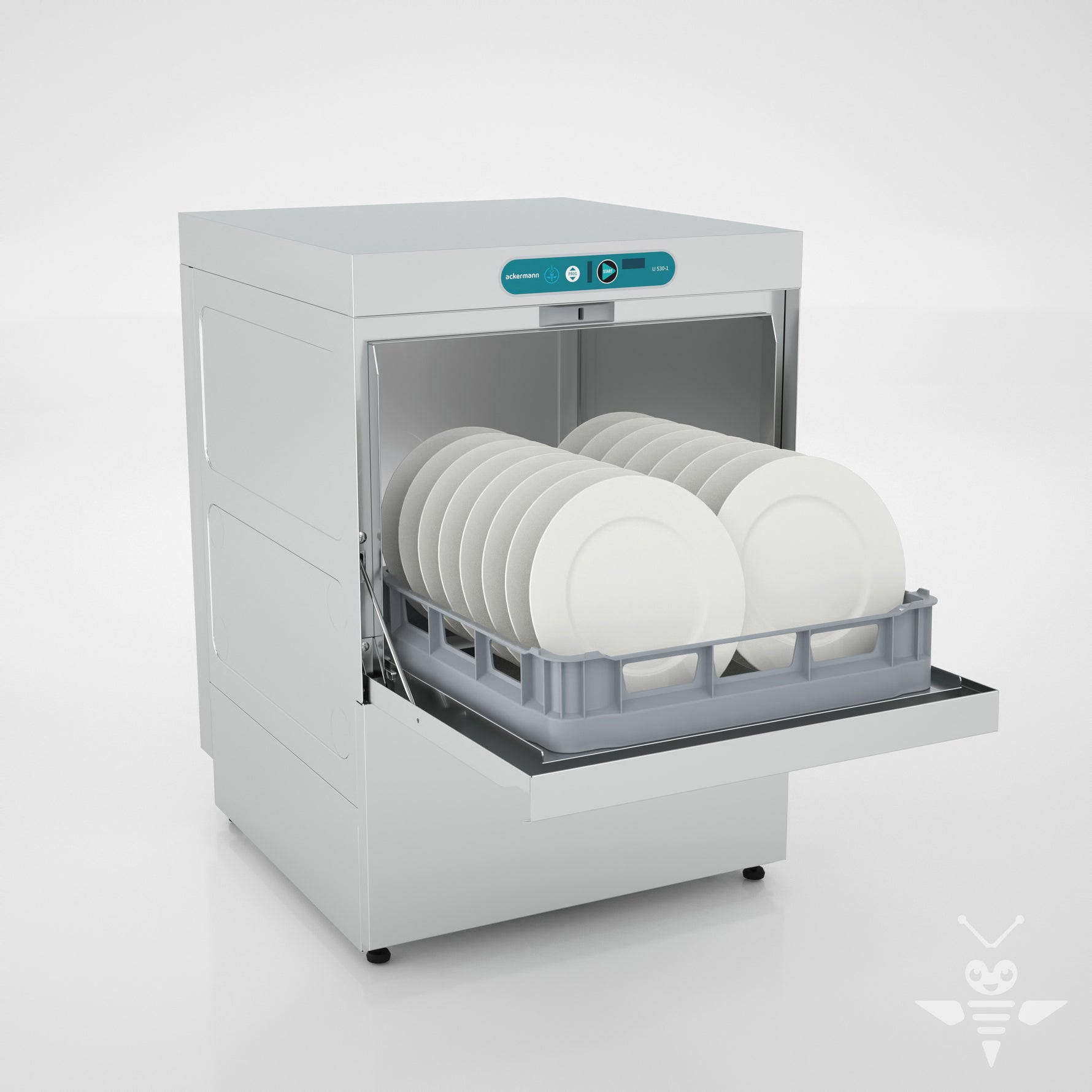 Ackermann Untertisch-Geschirrspülmaschine U 530-1 400V Gläser / Geschirr