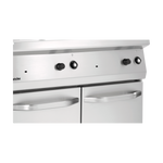 Bartscher Fritteuse Gas, 700, B800, 2x15L Doppelfritteuse