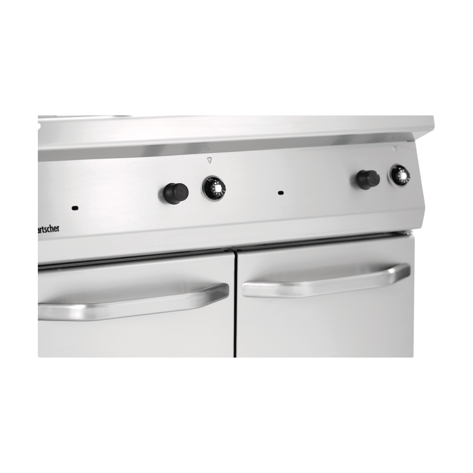 Bartscher Fritteuse Gas, 700, B800, 2x15L Doppelfritteuse