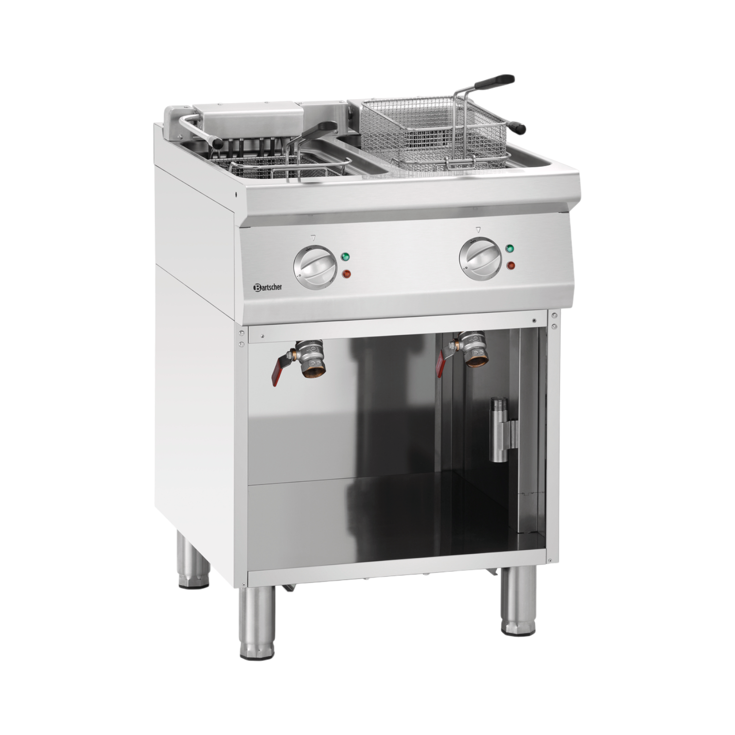 Bartscher Fritteuse 700-E2110 Doppelfritteuse