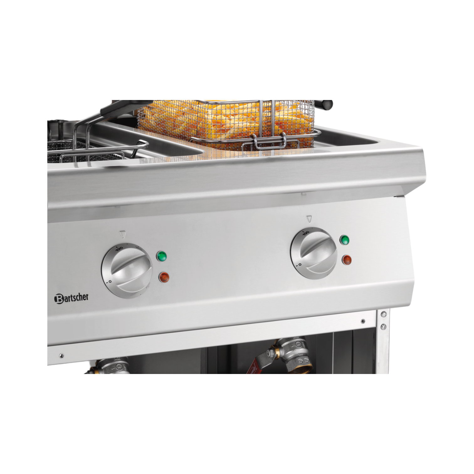 Bartscher Fritteuse 700-E2110 Doppelfritteuse