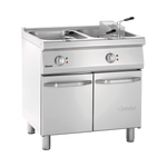 Bartscher Fritteuse 700, B800, 2x15L Doppelfritteuse