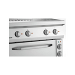 Bartscher Elektroherd 700, 4 Felder, EBO mit Umluft-Backofen