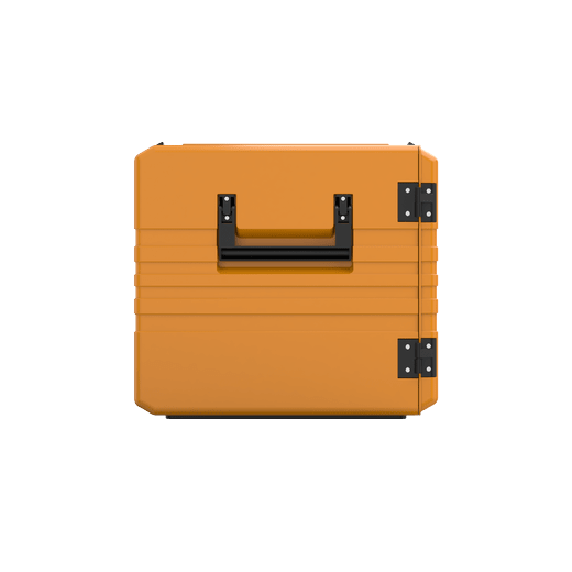 Rieber thermoport® K 1000 unbeheizt - orange Frontlader Transport-Box