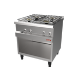 PALUX FunctionLine 4-Flammen Gasherd