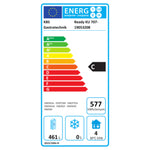 KBS Edelstahlkühlschrank Ready KU 707 Edelstahl Kühlschrank