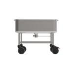 Rieber Mulde, Kartoffel-/Gemüsewagen Edelstahl - 90L