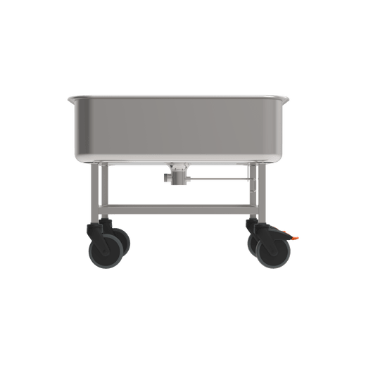 Rieber Mulde, Kartoffel-/Gemüsewagen Edelstahl - 90L