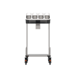 Rieber Besteck- & Tablettwagen 1-tlg +Serviettenspender