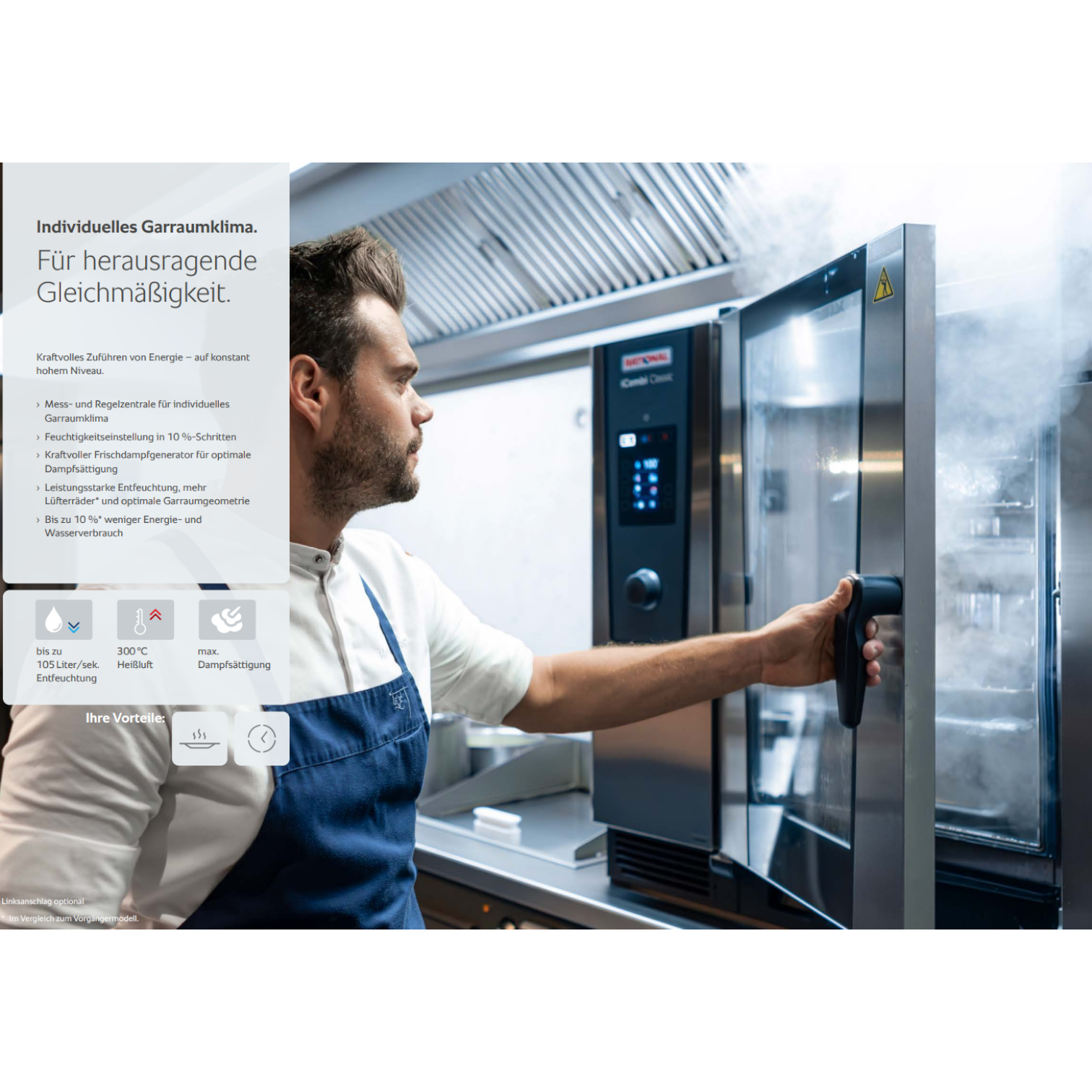 RATIONAL Kombidämpfer iCombi Classic 6-1/1 Elektro 6 × 1/1 GN