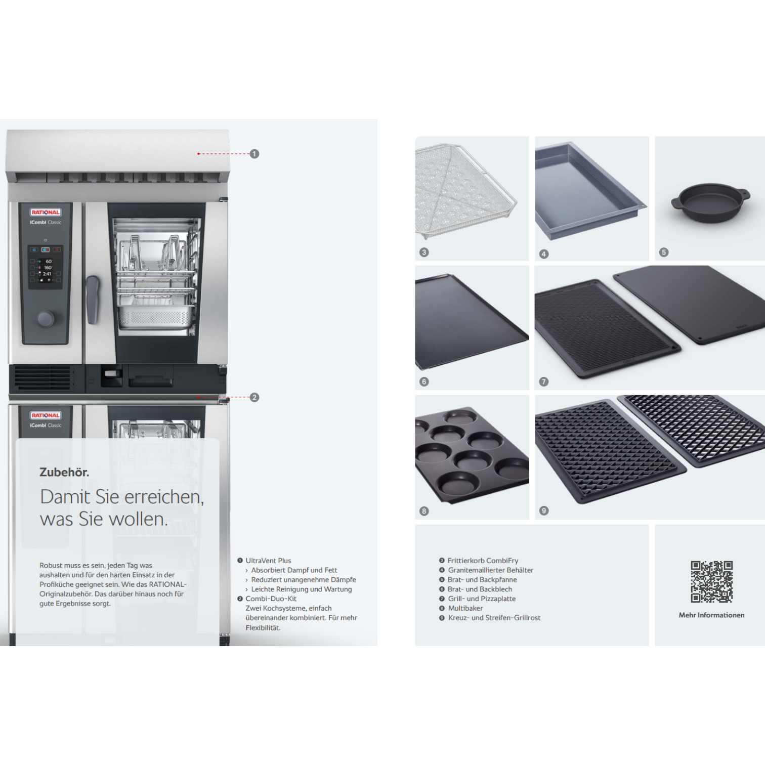 RATIONAL Kombidämpfer iCombi Classic 6-1/1 Elektro 6 × 1/1 GN