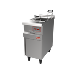 PALUX FunctionLine Einbecken-Fritteuse mit Elektroniksteuerung Plus, Filtersystem und Pumpe