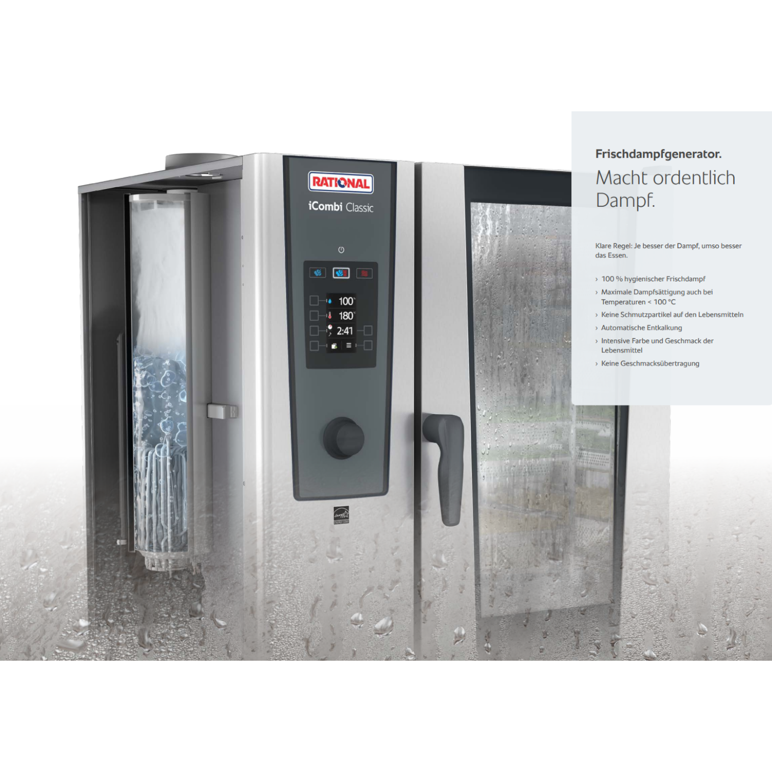 RATIONAL Kombidämpfer iCombi Classic 6-1/1 Elektro 6 × 1/1 GN