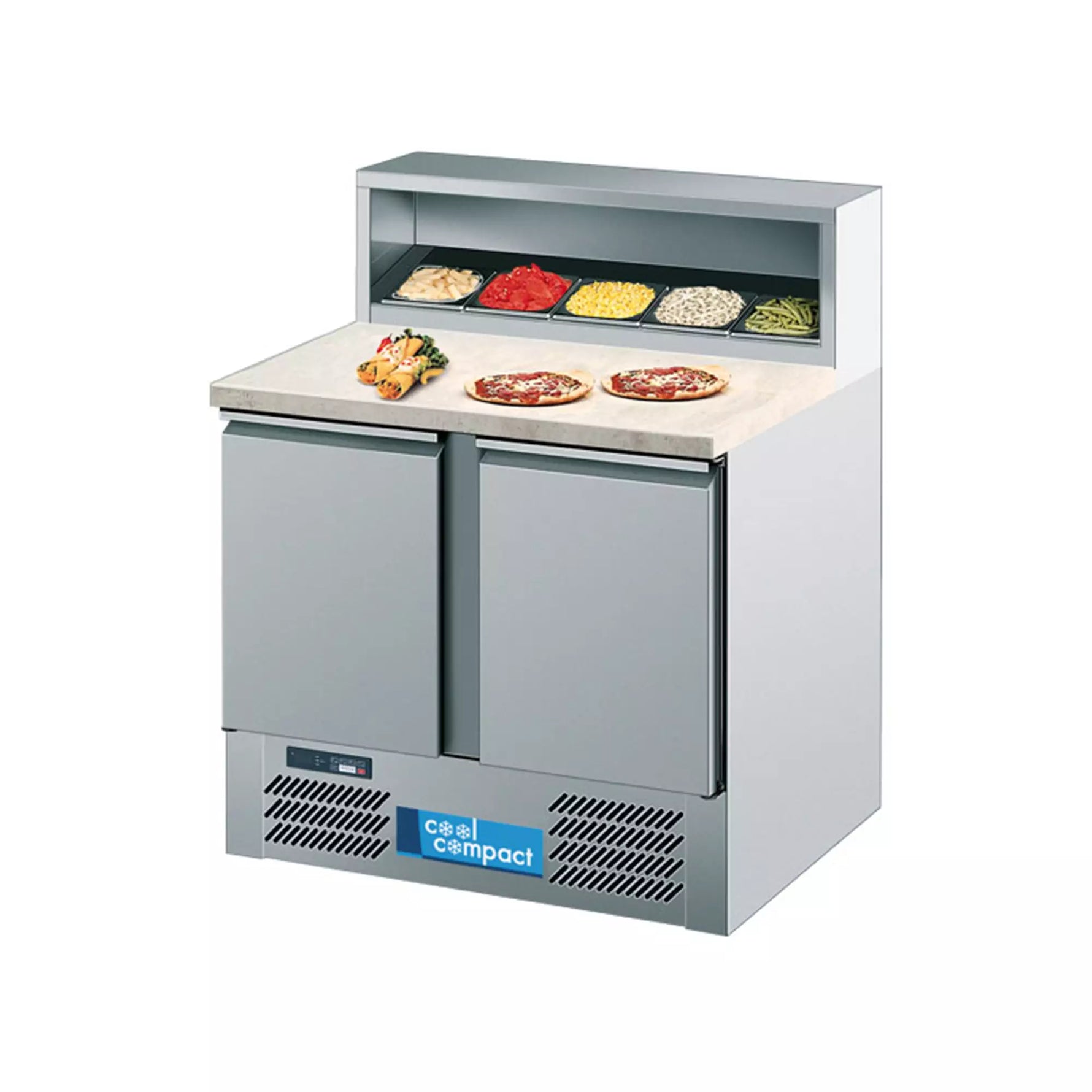 Cool Compact Baureihe 95 Snack-Station GN1/1 2-türig PKT95