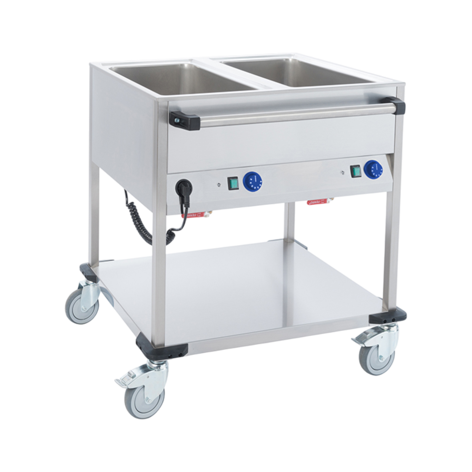 Mobiltherm Bain-Marie-Wagen, Griff längsseitig BW2L