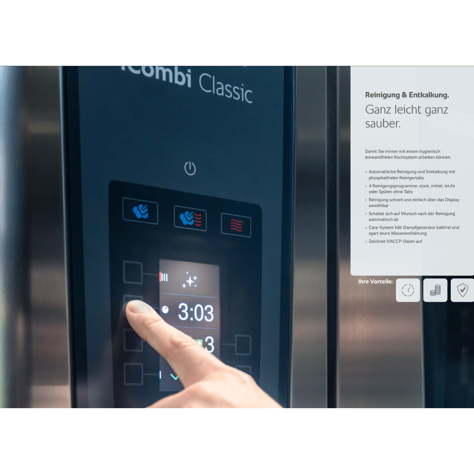 RATIONAL Kombidämpfer iCombi Classic 6-1/1 Elektro 6 × 1/1 GN