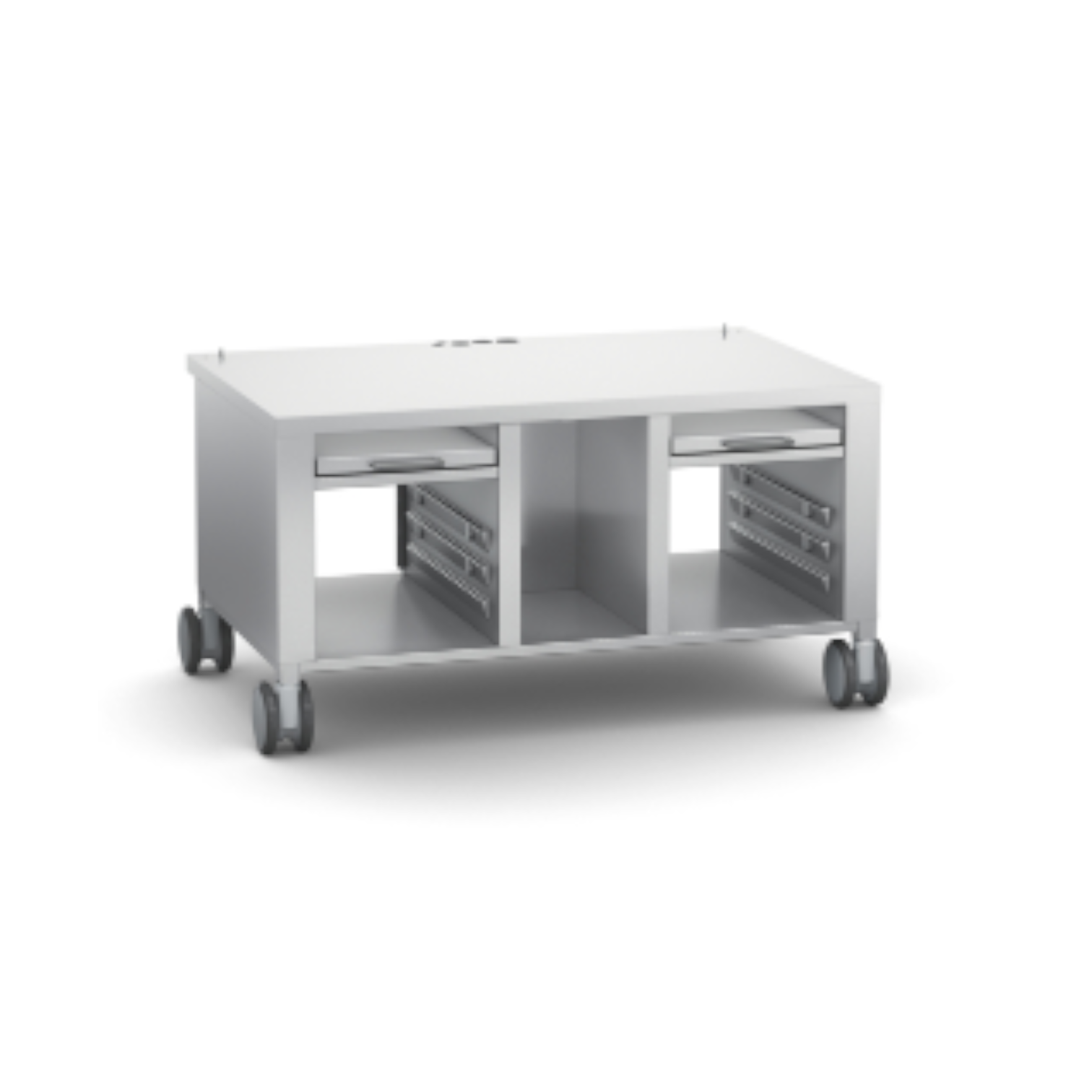 RATIONAL Untergestell mit Lenkrollen iVario Pro 2-S 60.31.855