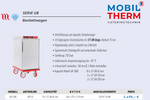 Mobiltherm Bankettwagen UB 1000 Wärmewagen mit separater Dampferzeuger 10 x 1/1 GN