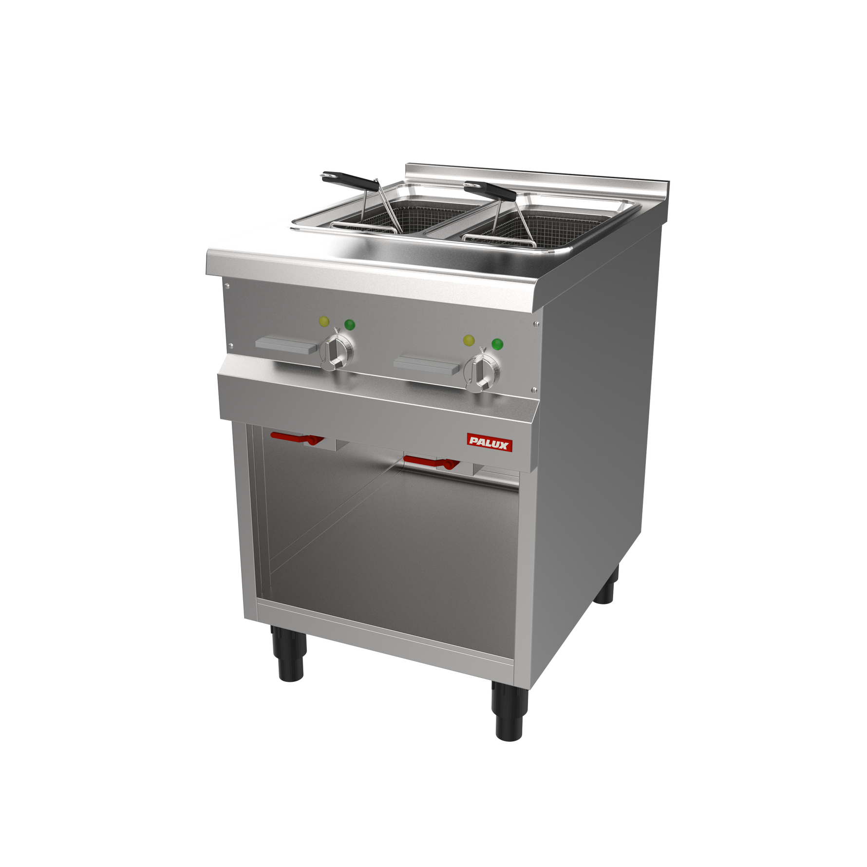 PALUX FunctionLine Anlage Fritteuse Bräter Induktionsherd und Bain Marie Wasserbad