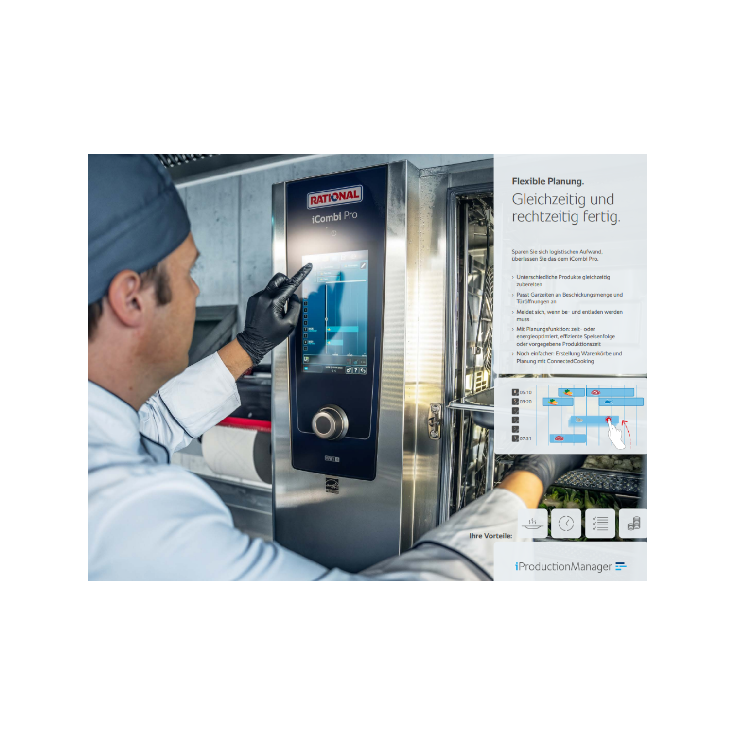 RATIONAL Kombidämpfer iCombi Pro 6-1/1 Elektro 6 × 1/1 GN